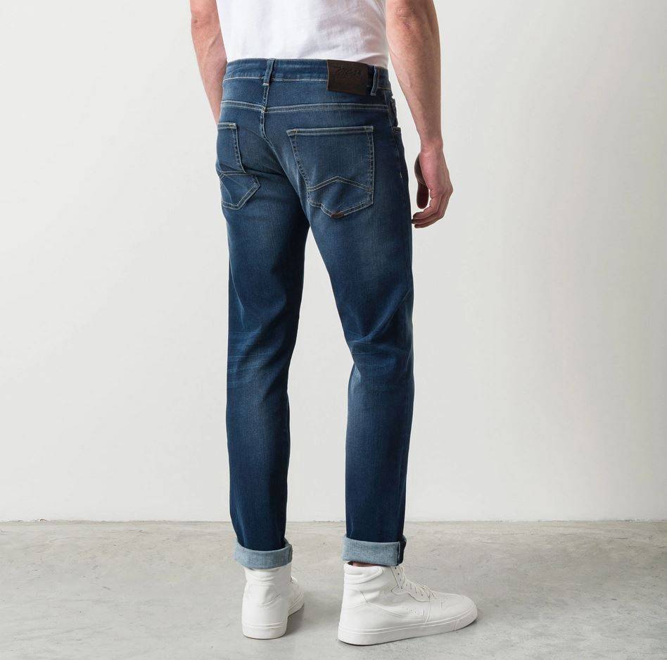 MCS Jeans mcs slim fit super stretch demim lavaggio medio Prezzo Ridotto