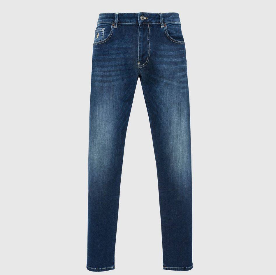 MCS Jeans mcs slim fit super stretch demim lavaggio medio Prezzo Ridotto