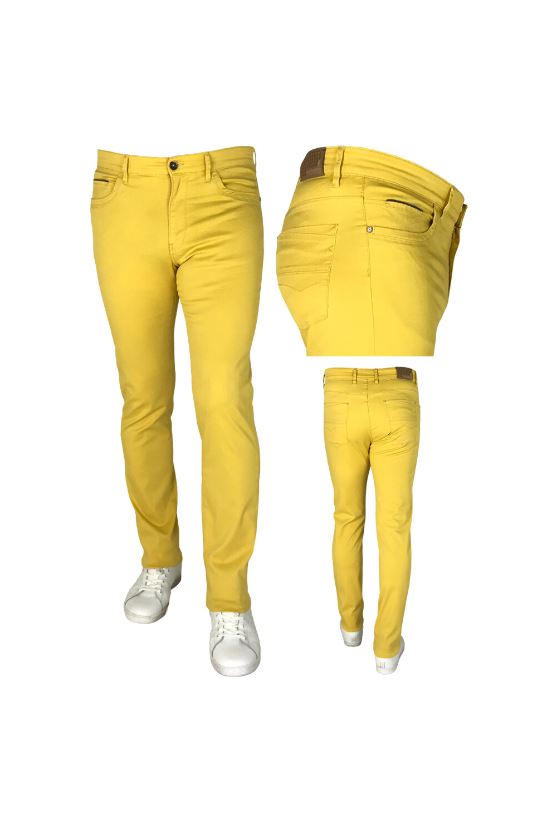 Sea Barrier Jeans cinque tasche beige in cotone stretch modern fit Sottocosto