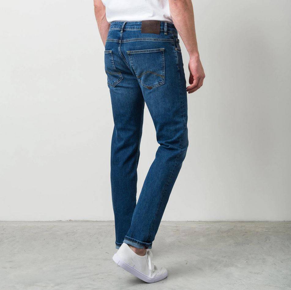 MCS Jeans mcs regular fit denim stretch lavaggio medio Shopping Online