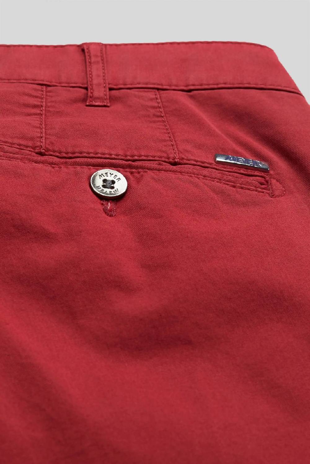 Meyer Pantalone rosso meyer cotone bio stretch modern fit Online