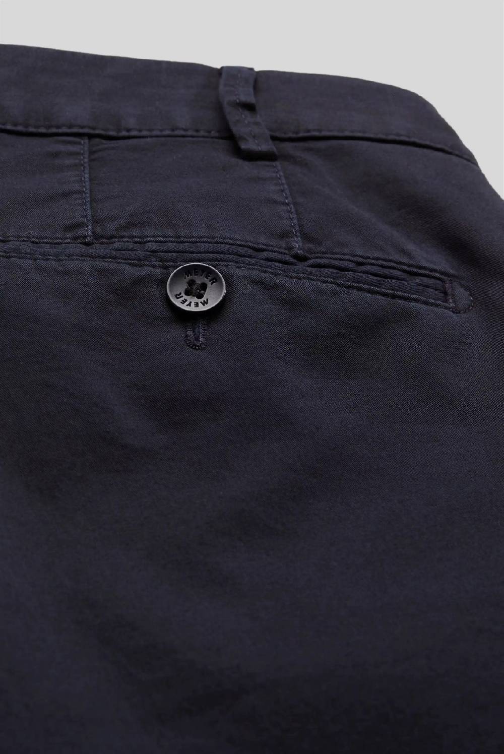 Meyer Pantalone blu meyer cotone bio stretch modern fit Offerte