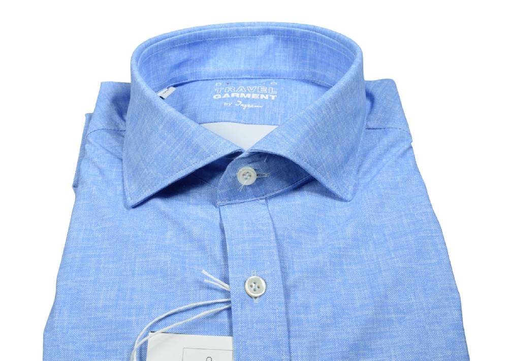 Ingram Camicia celeste ingram dynamo tessuto performante vestibilità slim fit Nuovi prodotti