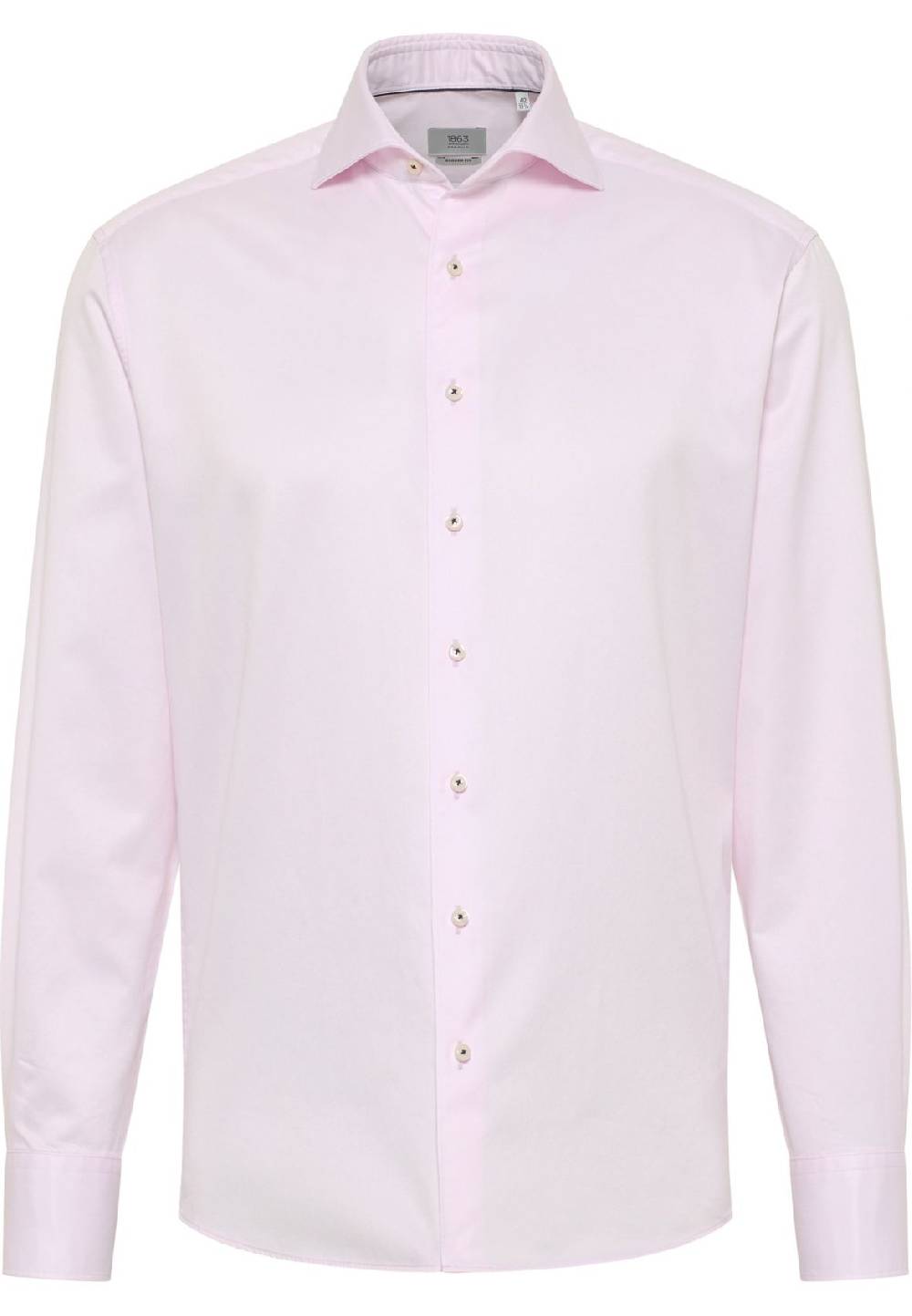 Eterna Camicia rosa eterna cotone twill ritorto modern fit Offerte speciali