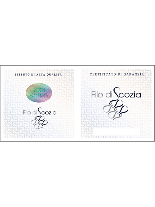 Montechiaro Polo manica lunga montechiaro in filo di scozia con taschino Fino al 60% di sconto