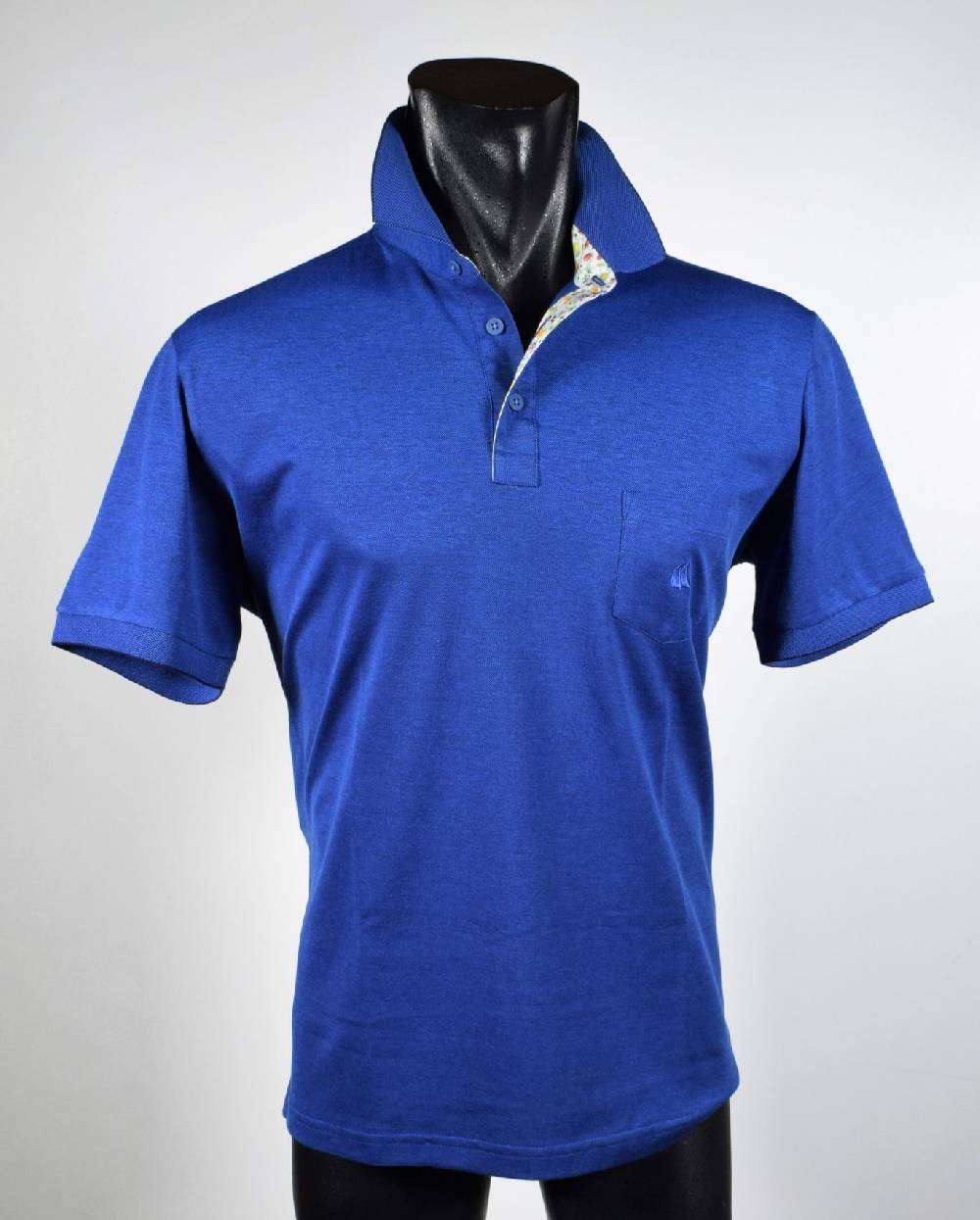 Vela Blu Polo azzurra velablu in filo di scozia modern fit Discount Store per i nuovi prodotti