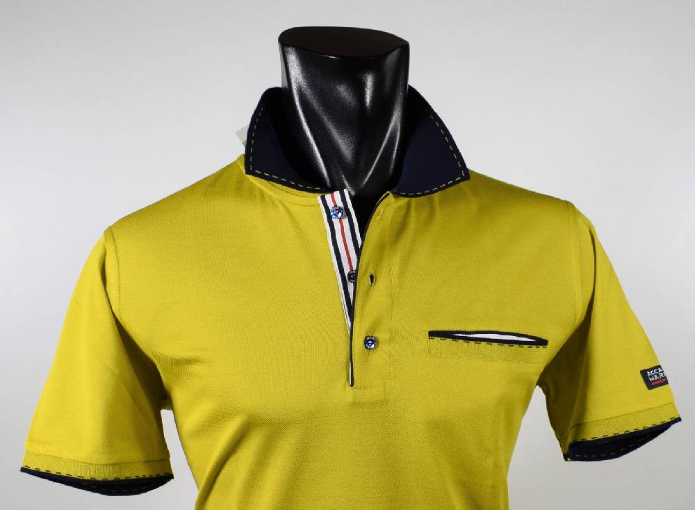 Green Coast Polo regular fit green coast in filo di scozia Black Friday Prezzi