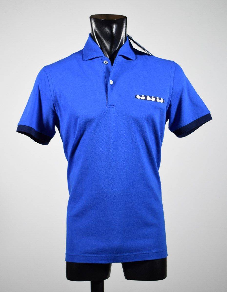 Ocean Star Polo slim fit ocean star con taschino profilo in contrasto Nuovo