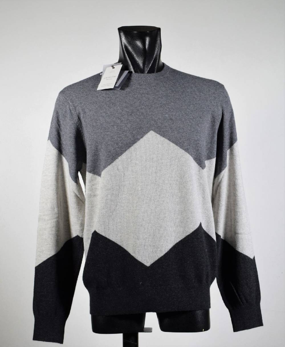 Cavalieri Milano Girocollo cavaileri milano in lana merinos e cashmere Promozione Limitata