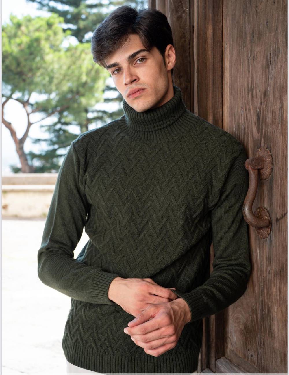 Manuel Garcia Dolcevita manuel garcia beige in misto lana Sconto
