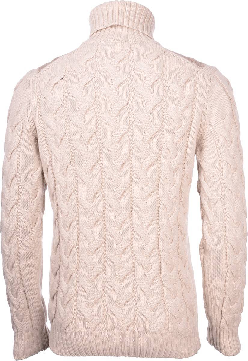 Gran Sasso Maglione a dolcevita gran sasso panna in pura lana air wool Offerte
