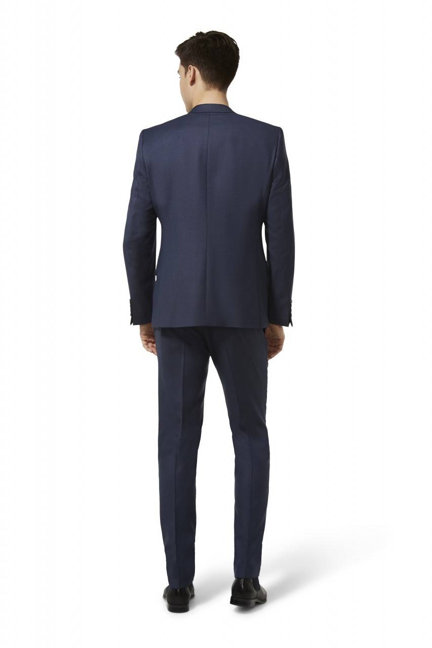 Digel Abito slim fit blu medio digel move in lana reda super 110's Offerta esclusiva