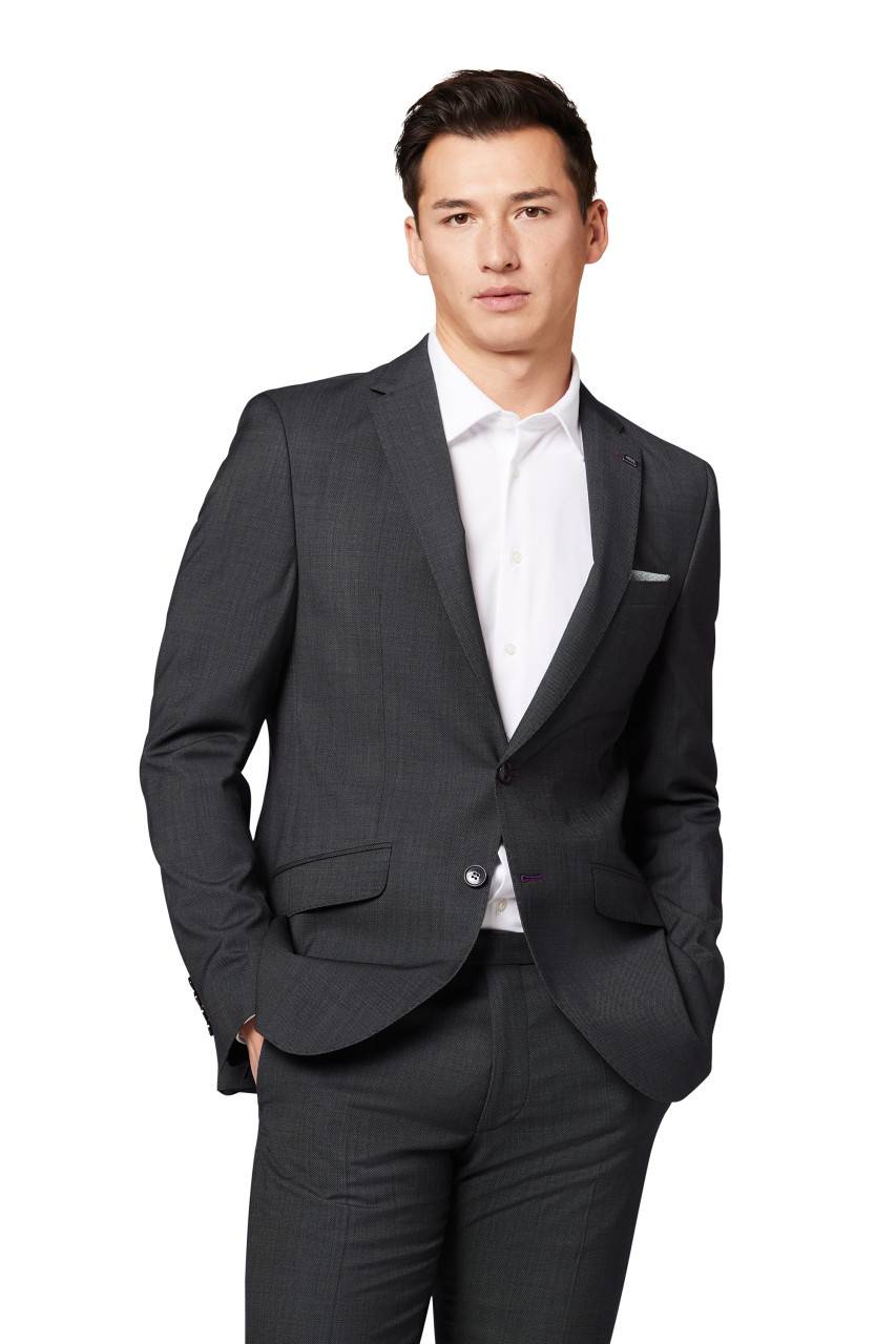 Digel Abito digel slim fit pura lana tollegno super 120's blu e grigio