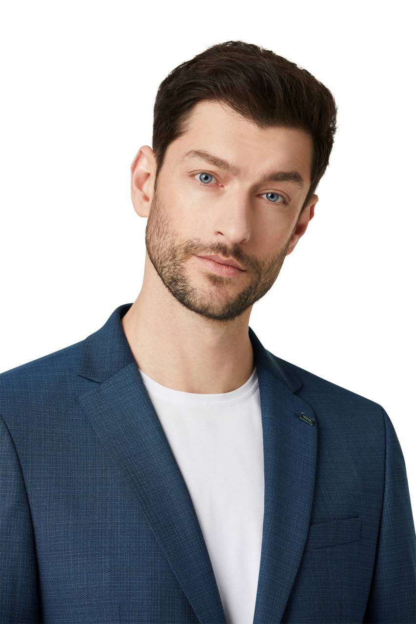 Digel Abito bluette drop quattro corto slim fit digel lana stretch zignone Offerta natalizia