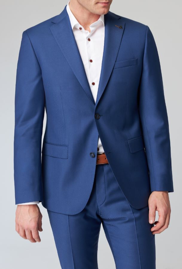Roy Robson Abito blu marine roy robson lana stretch drop sei regular fit Offerta Giorno del Papà