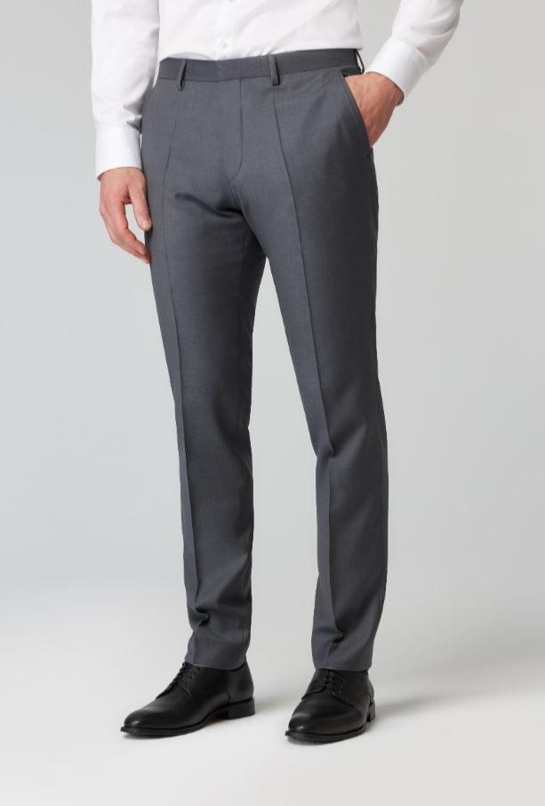 Roy Robson Abito grigio medio roy robson lana naturale stretch drop quattro comfort fit Offerta San Valentino
