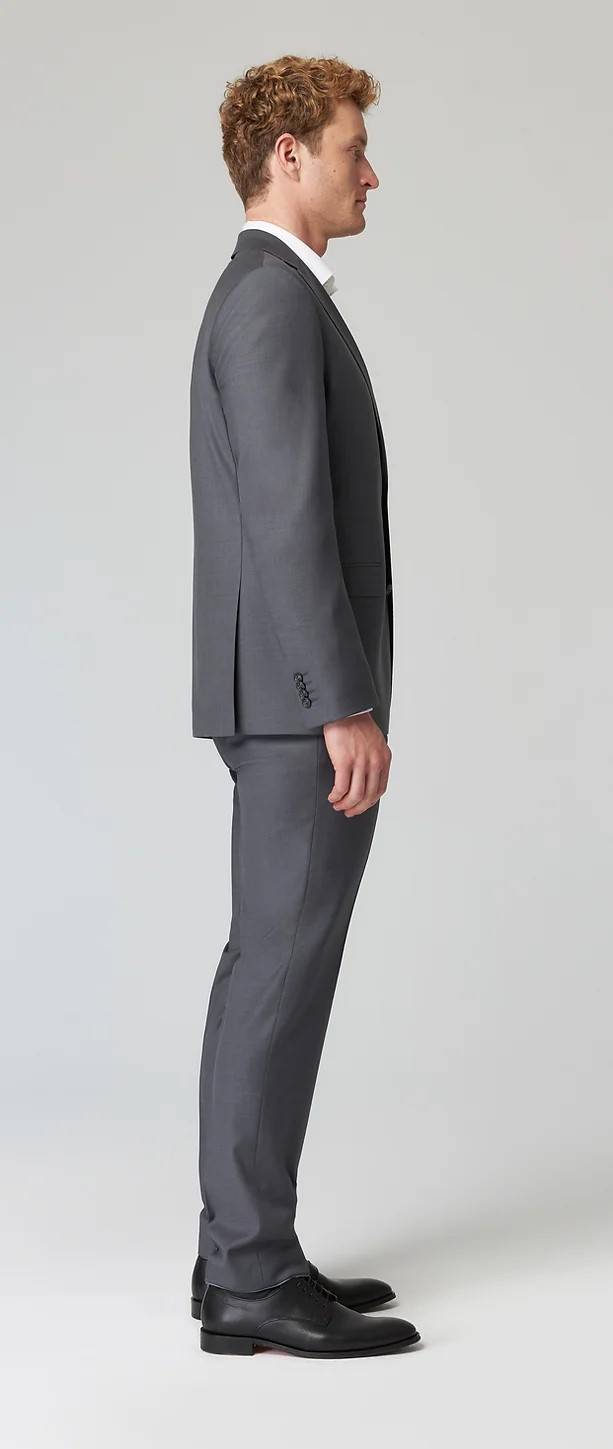 Roy Robson Abito grigio medio roy robson lana stretch drop sei regular fit Offerta Anniversario