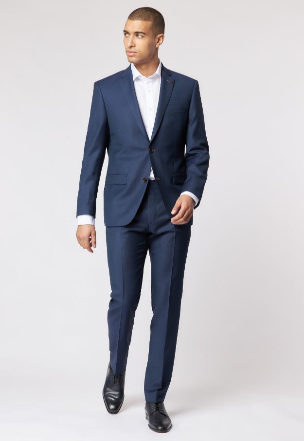 Roy Robson Abito blu roy robson lana reda drop quattro comfort fit Smaltimento dello stoccaggio