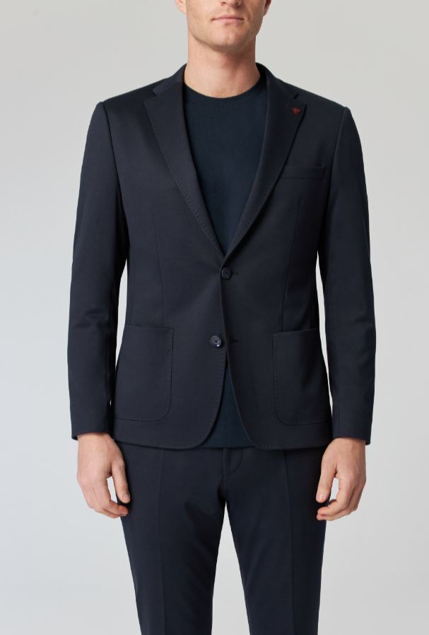 Roy Robson Abito blu roy robson slim fit in jersey stretch Offerta migliore