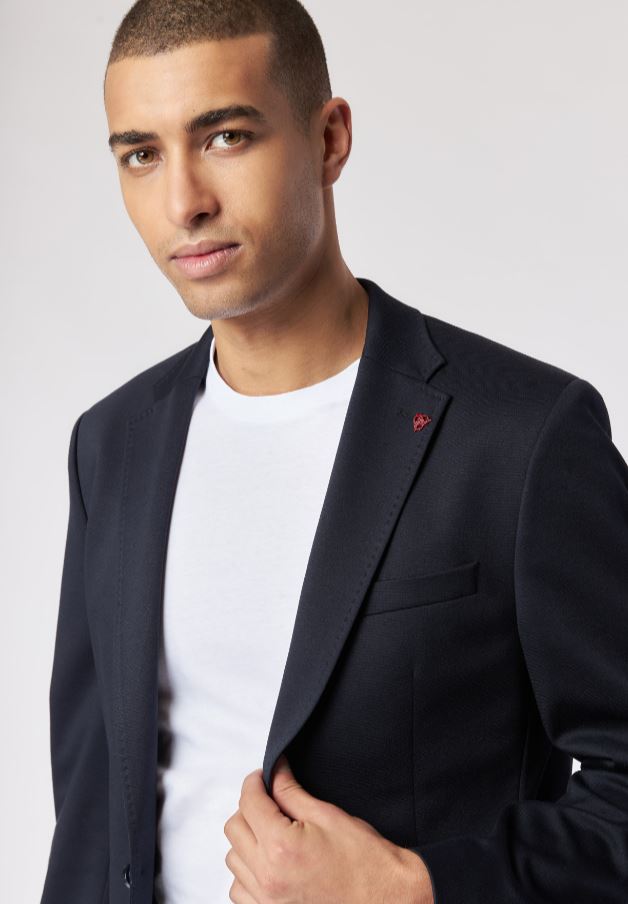Roy Robson Abito blu roy robson slim fit in jersey stretch Offerta migliore