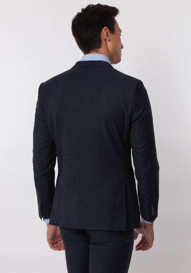 Roy Robson Abito roy robson blu micro disegno slim fit lana merlane idrorepellente Online Outlet