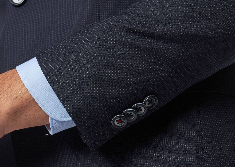 Roy Robson Abito roy robson blu micro disegno slim fit lana merlane idrorepellente Online Outlet