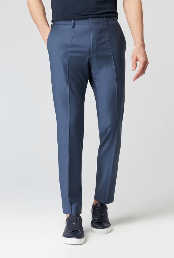 Roy Robson Abito blu navy roy robson slim fit lana bi-stretch Offerta temporanea