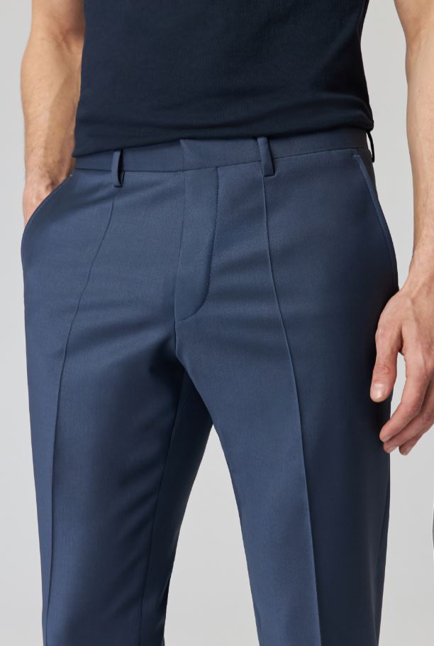 Roy Robson Abito blu navy roy robson slim fit lana bi-stretch Offerta temporanea