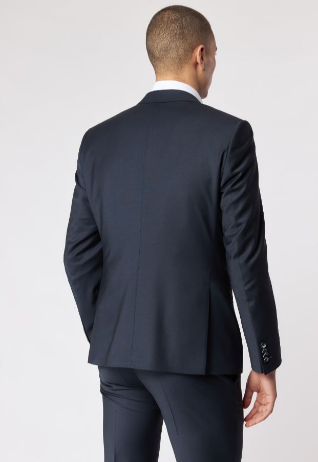 Roy Robson Abito in lana bi-stretch blu scuro roy robson con gilet Lightning offer