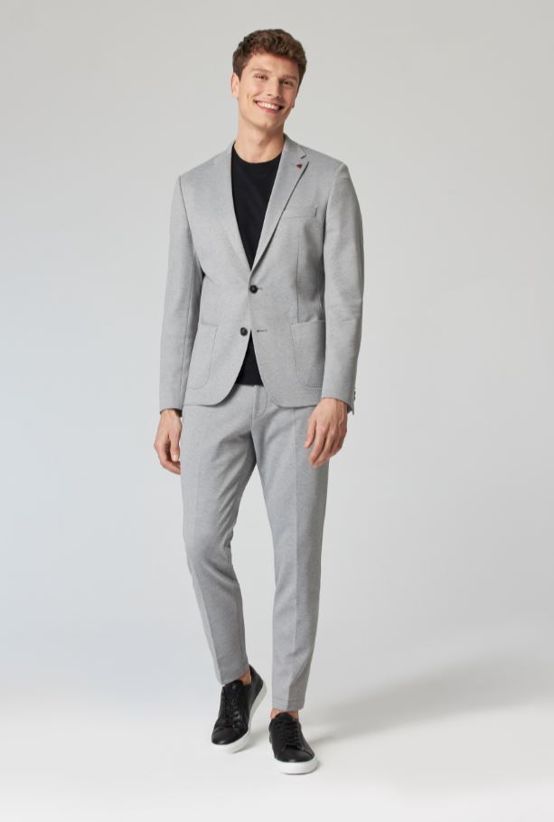 Roy Robson Abito grigio chiaro roy robson in jersey stretch Nuovi prodotti
