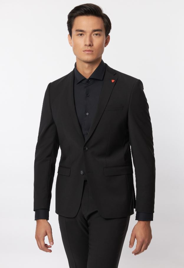 Roy Robson Abito extra slim fit roy robson in lana bi-stretch