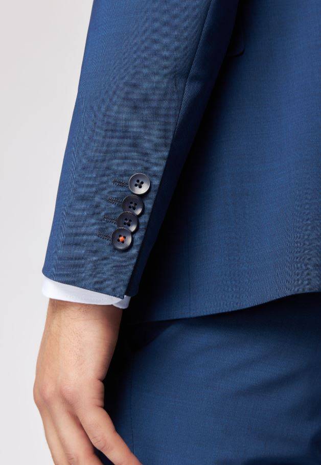 Roy Robson Abito con panciotto blu navy roy robson extra slim fit in lana bi-stretch Offerte giornaliere