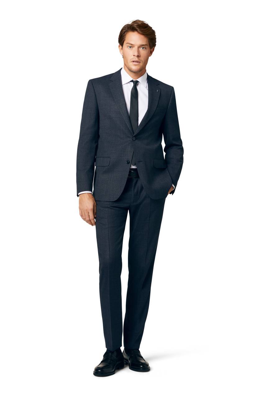 Digel Abito blu digel drop quattro corto lana stretch comfort Sconti VIP