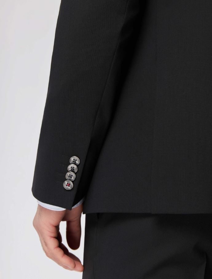 Roy Robson Abito slim fit nero roy robson lana stretch Super Saving Price