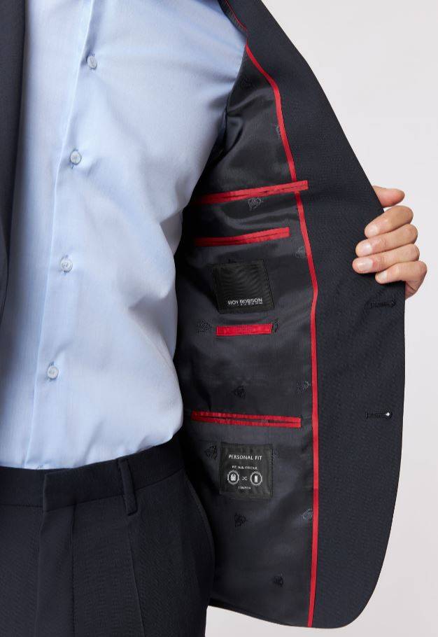 Roy Robson Abito blu slim fit roy robson lana stretch Offerta settimanale