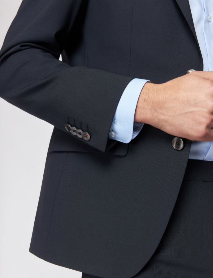 Roy Robson Abito blu slim fit roy robson lana stretch Offerta settimanale