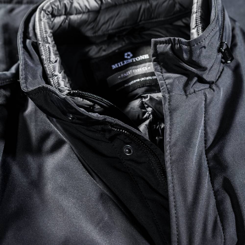 Milestone Field jacket raffinato blu milestone modern fit Fino al 50% di sconto