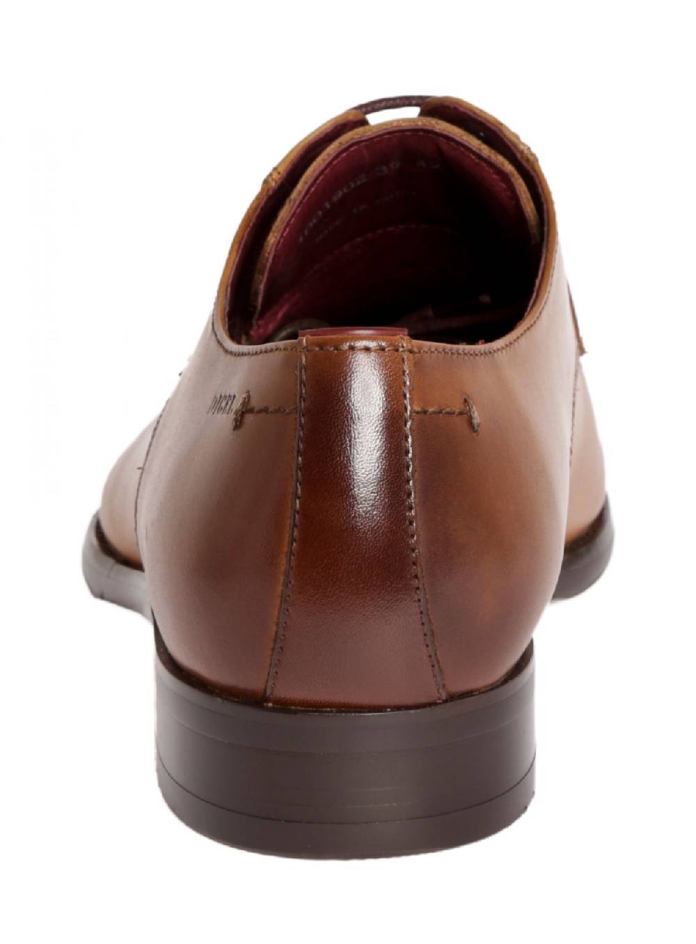 Digel Scarpa stringata digel color cognac in vera pelle 2025