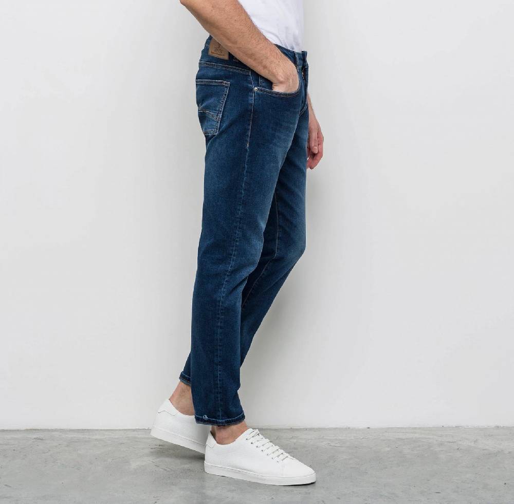 MCS Jeans mcs neon blu denim lavaggio leggero Promozione Limitata