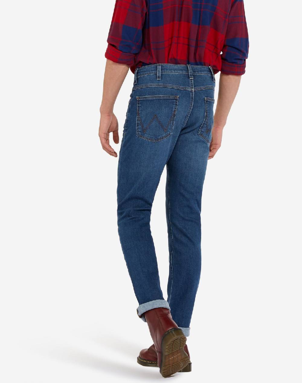 Wrangler Jeans wrangler denim stone wash stretch arizona regular fit Prezzo Ridotto