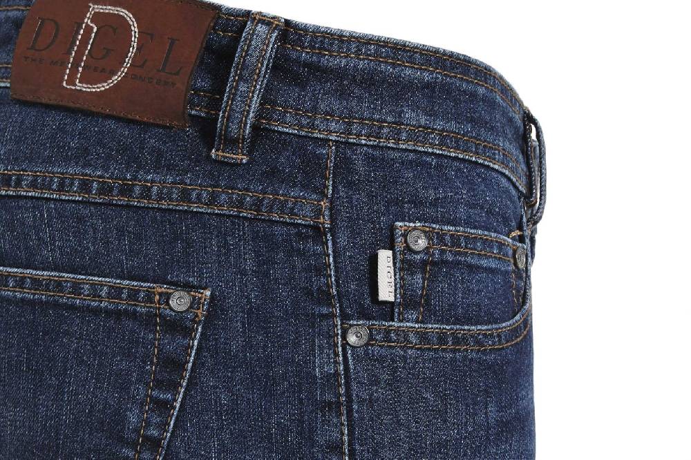 Digel Jeans digel denim stretch blu lavaggio leggero stone washed modern fit Sottocosto