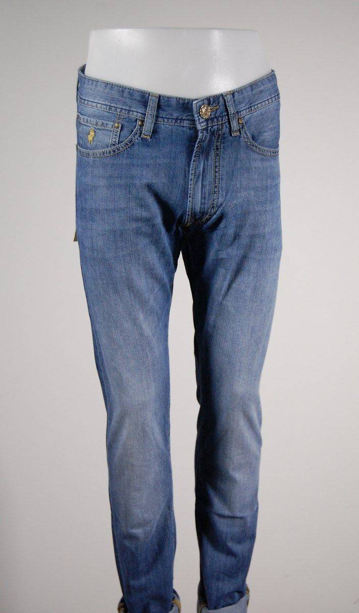 MCS Jeans mcs denim chiaro stone wash slim fit lunghezza 36 Novità