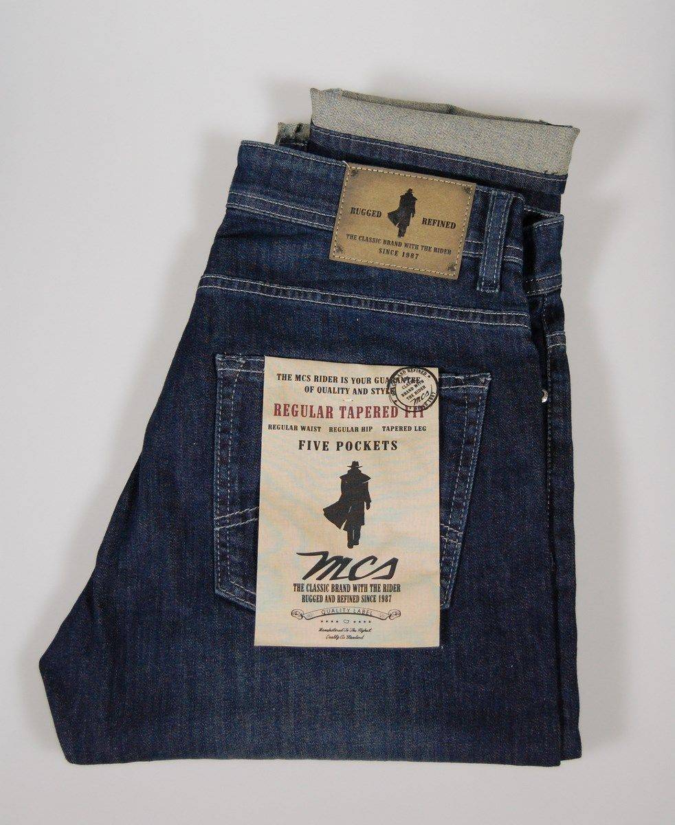 MCS Jeans denim stretch cinque tasche mcs lavaggio medium wash Presa