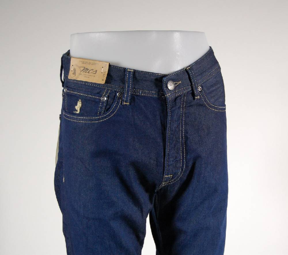 MCS Jeans mcs blu lavato stone wash lunghezza L36 Sconto