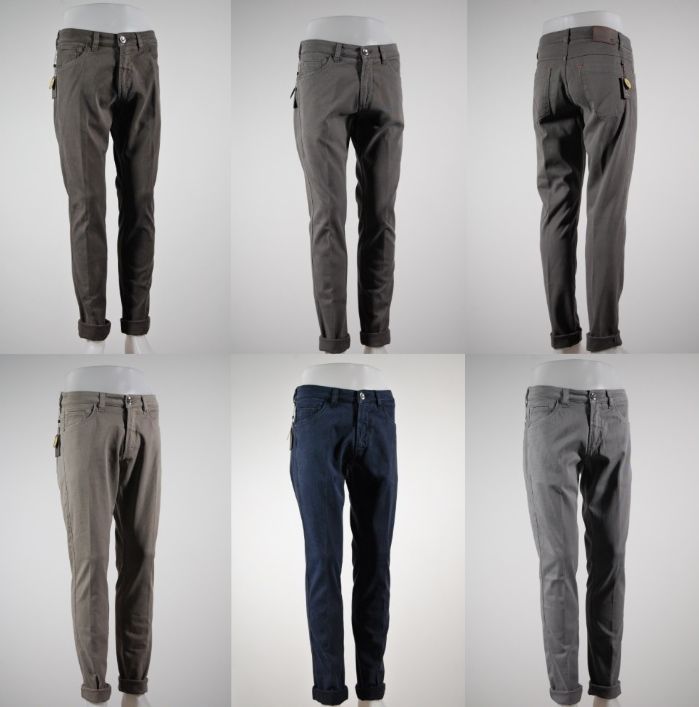 Fradi Jeans cinque tasche fradi in vari colori In Vendita