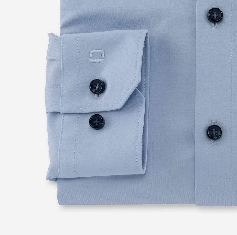 Olymp Camicia olymp celeste in jersey super slim fit I Più Venduti