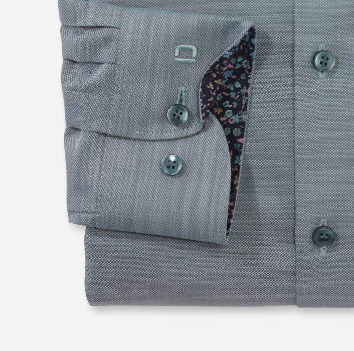 Olymp Camicia olymp verde level five slim fit cotone stretch Online Outlet