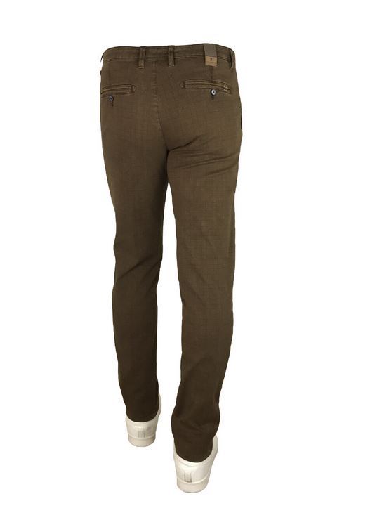 Sea Barrier Pantalone sea barrier verde a quadri cotone stretch Nuovi prodotti