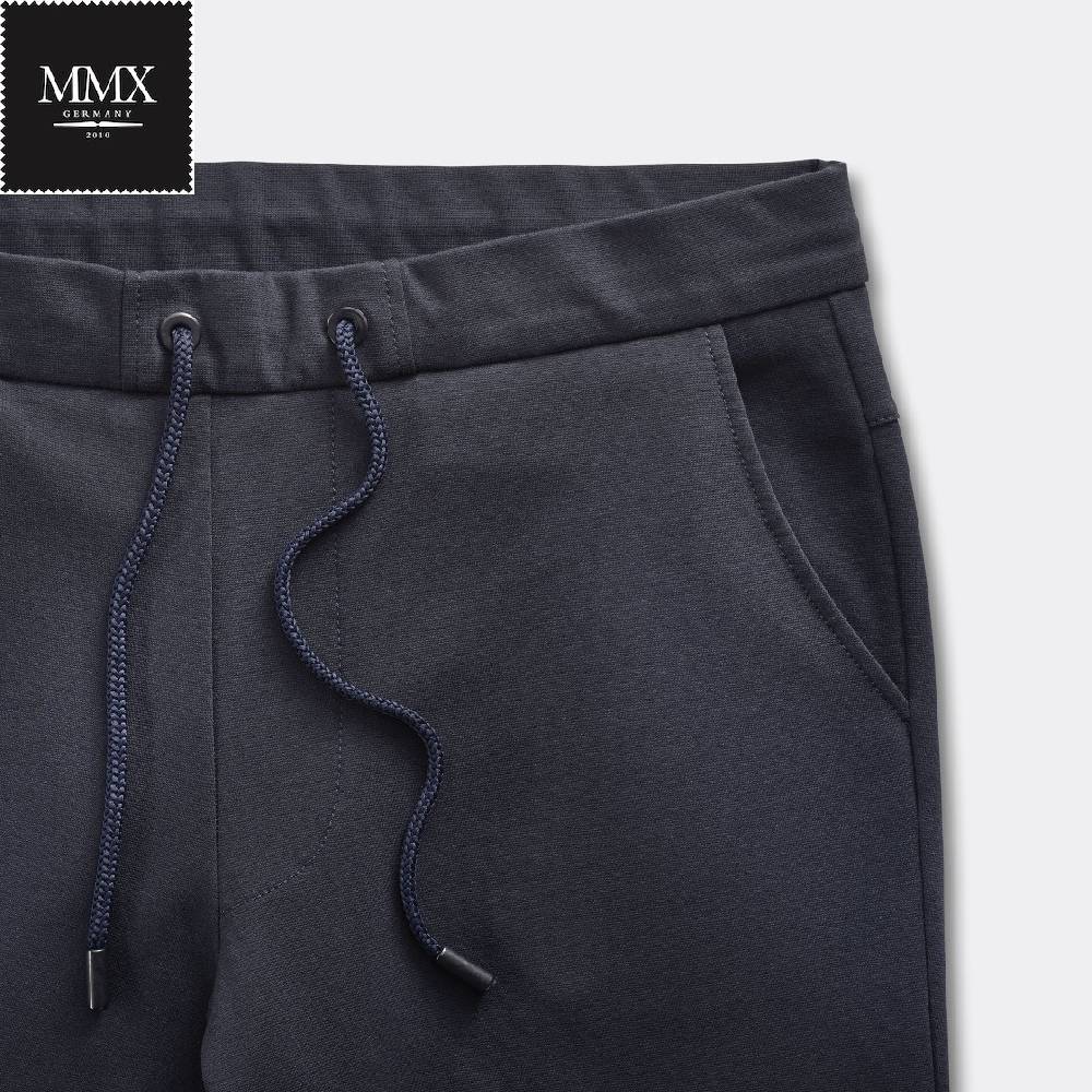 MMX Germany Pantalone mmx jogger blu slim fit in jersey Super Saving Price