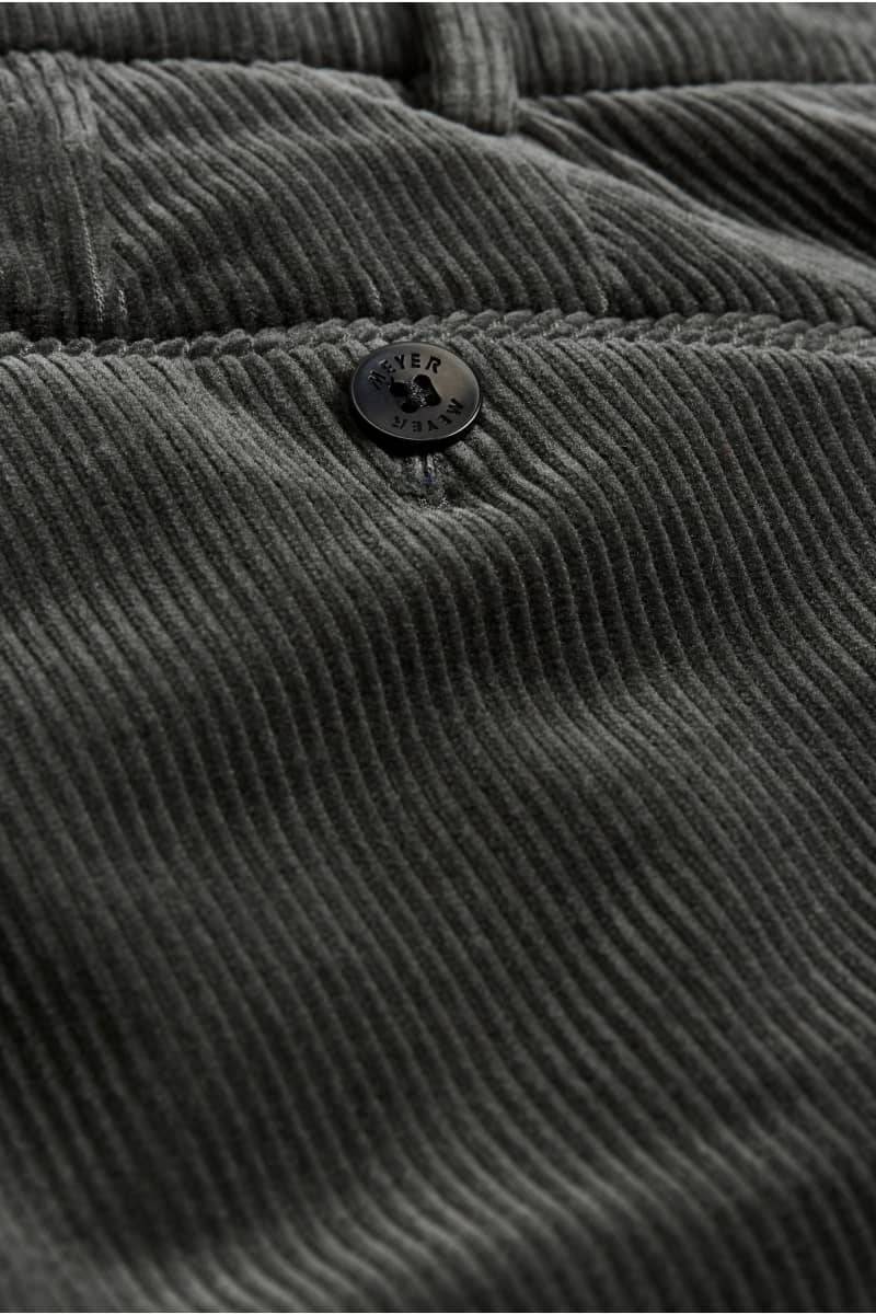 Meyer Pantalone grigio meyer in velluto a coste luxury modern fit ACQUISTA ORA